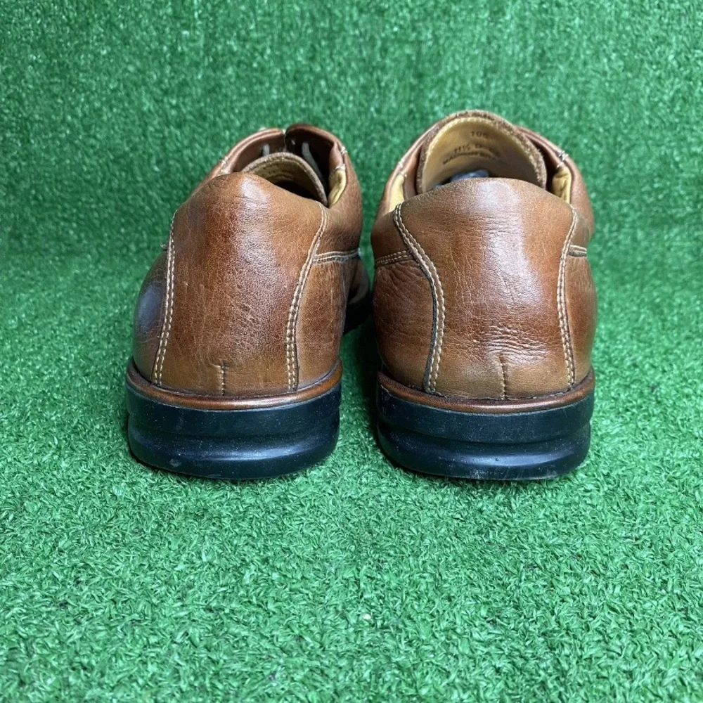 Sandro‎ Brown Cognac MEN Split Toe Laceup Casual Comfort Sole Shoes Size 11.5 D